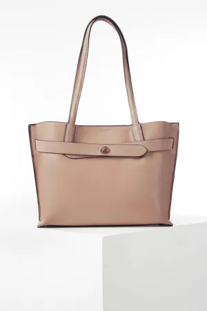 Oriana Mocha Laptop Tote