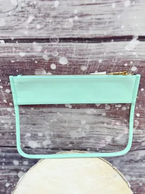 Out of Town Makeup Bag, Mint