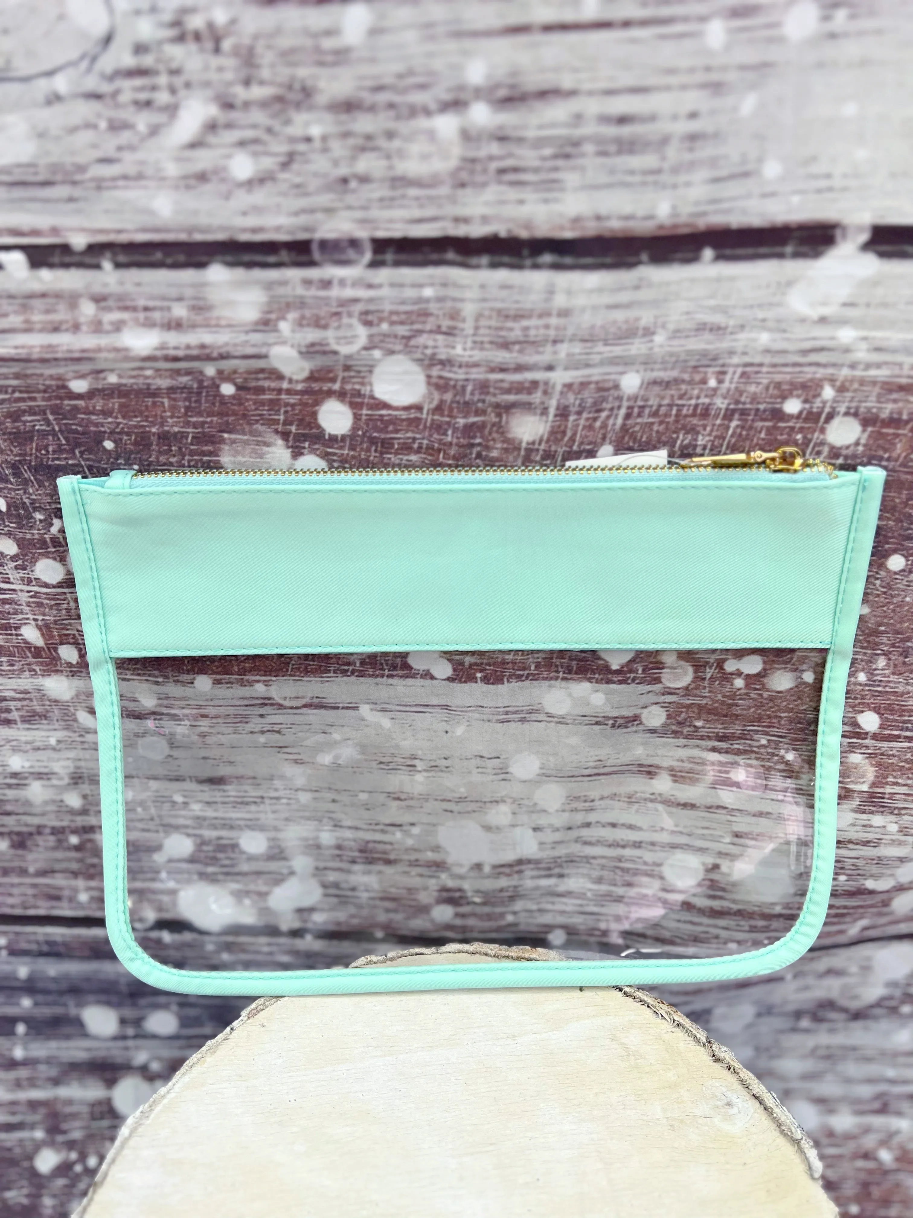 Out of Town Makeup Bag, Mint