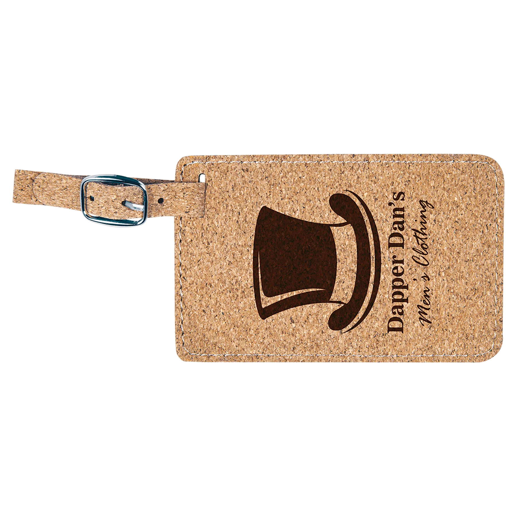 Personalized Laserable Leatherette Luggage Tag – Durable, Stylish & Customizable