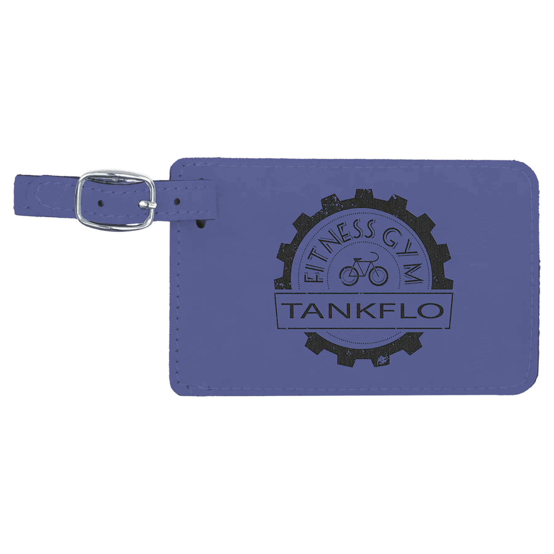 Personalized Laserable Leatherette Luggage Tag – Durable, Stylish & Customizable