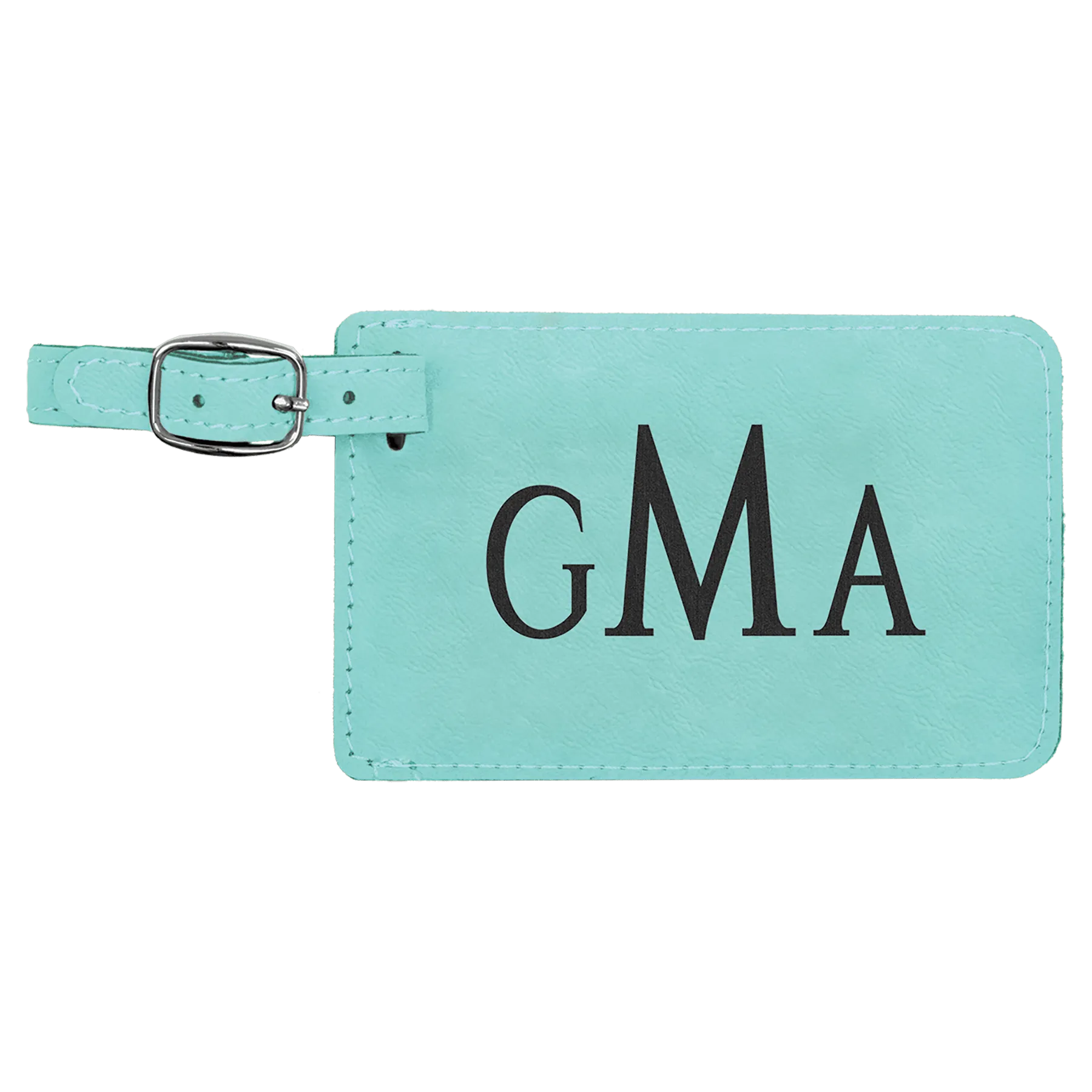 Personalized Laserable Leatherette Luggage Tag – Durable, Stylish & Customizable