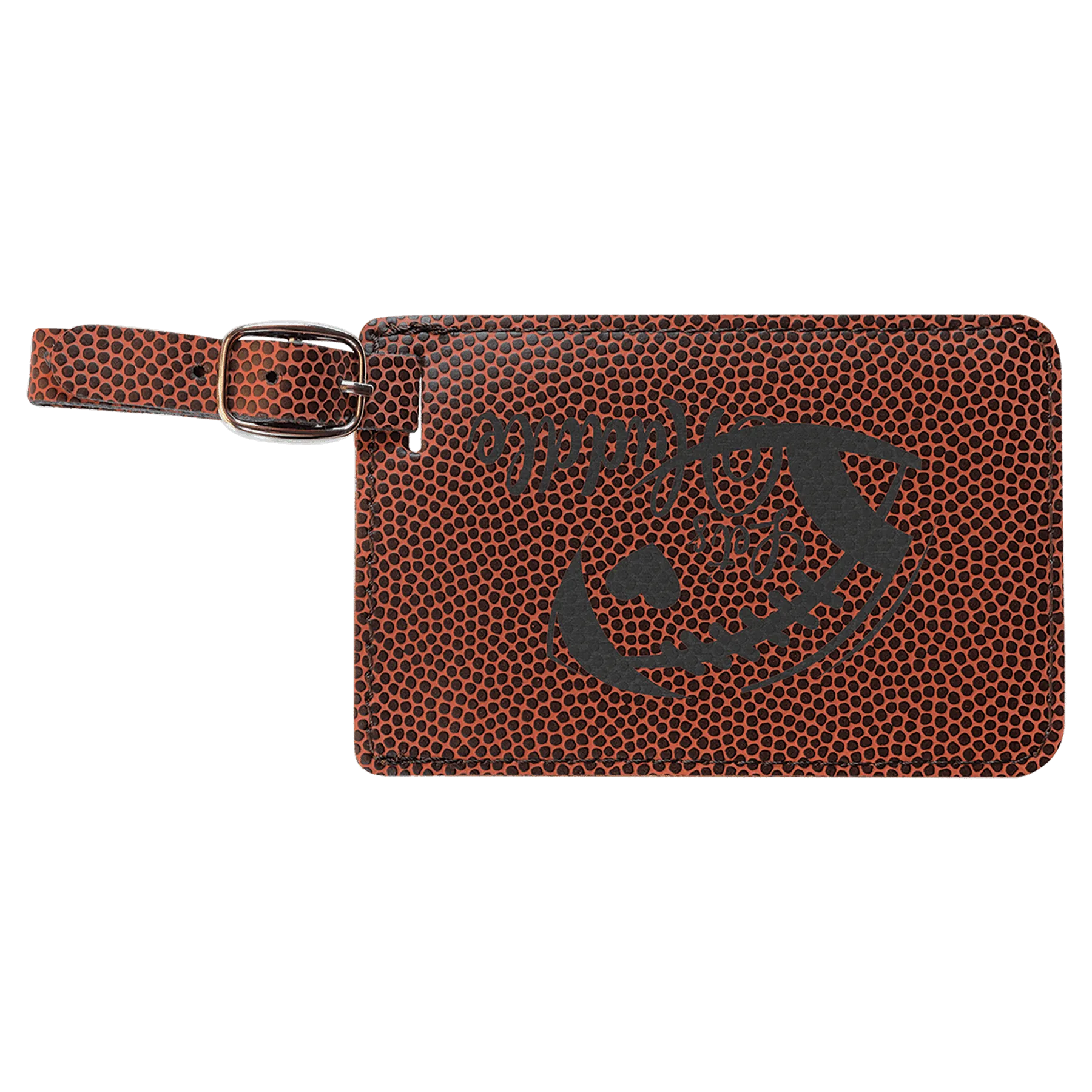 Personalized Laserable Leatherette Luggage Tag – Durable, Stylish & Customizable