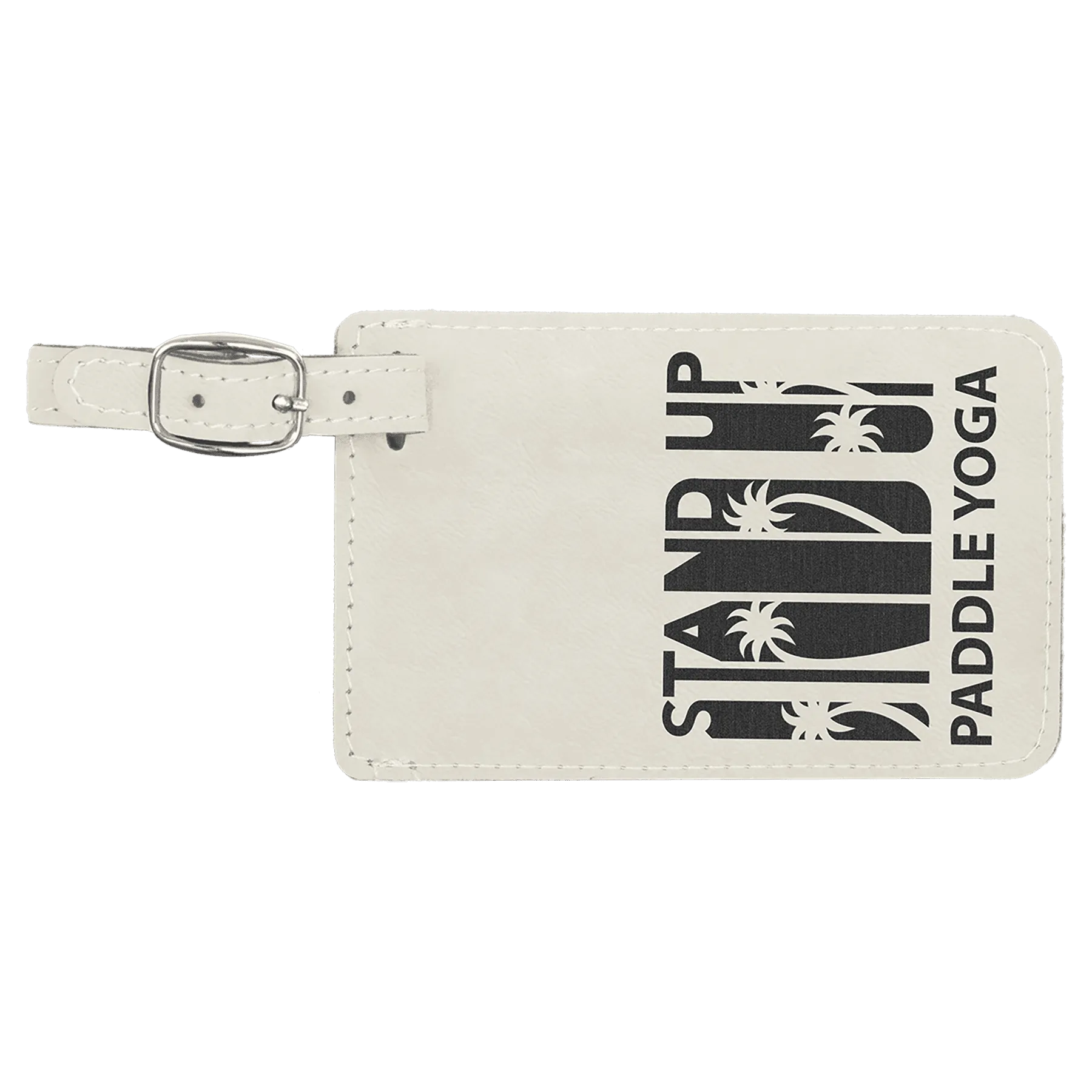 Personalized Laserable Leatherette Luggage Tag – Durable, Stylish & Customizable