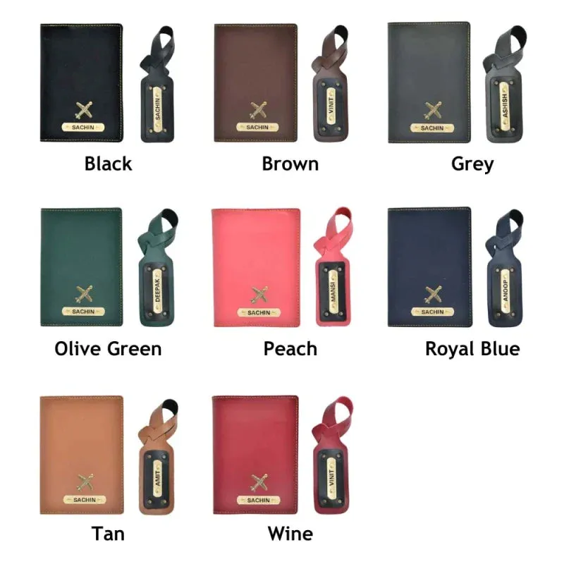 Personalized Unisex 2 Pcs Traveler Combo - OLGR