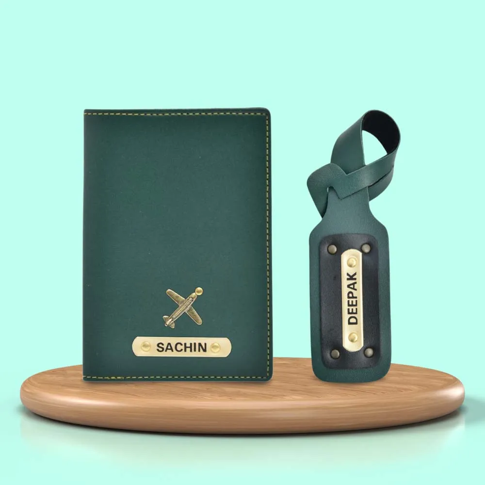 Personalized Unisex 2 Pcs Traveler Combo - OLGR