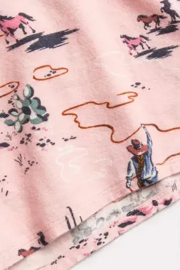 P.J. Salvage Pink Mist Flannel Set