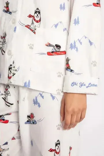 P.J. Salvage Snow White Flannel Set