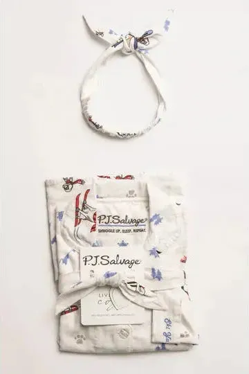 P.J. Salvage Snow White Flannel Set