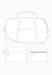 Portside Travel Set Sewing Pattern-- Grainline Studios