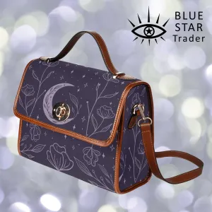 Purple Flower Moon Purse