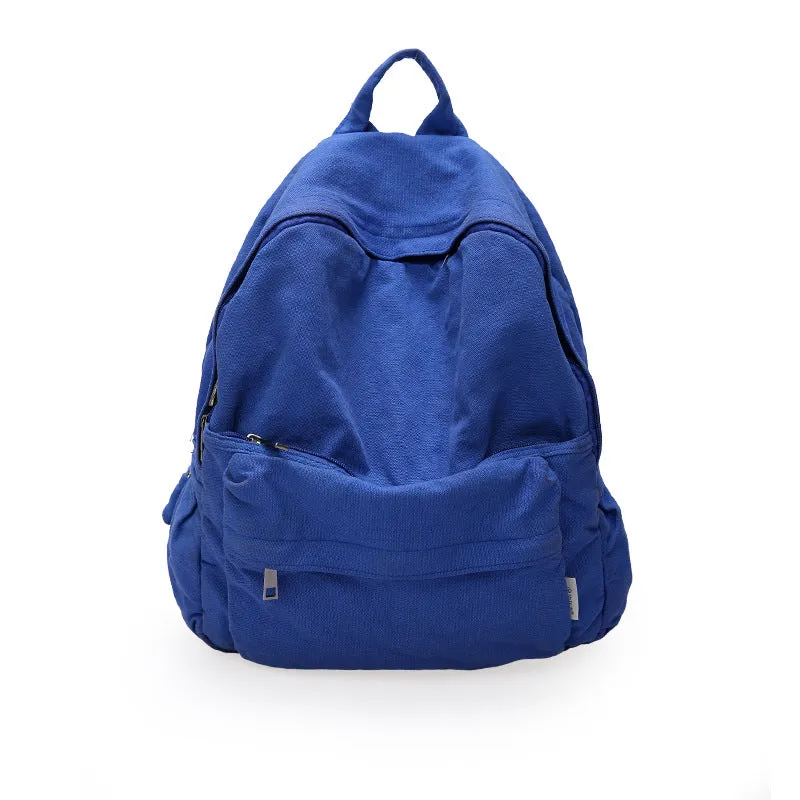 "PLEATED SOLID COLOR SCHOOL" BACKPACK N030408