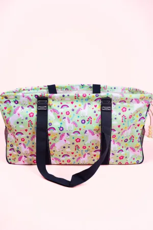 Rainbow Magic Collapsible Haul-It-All Basket with Mesh Pockets
