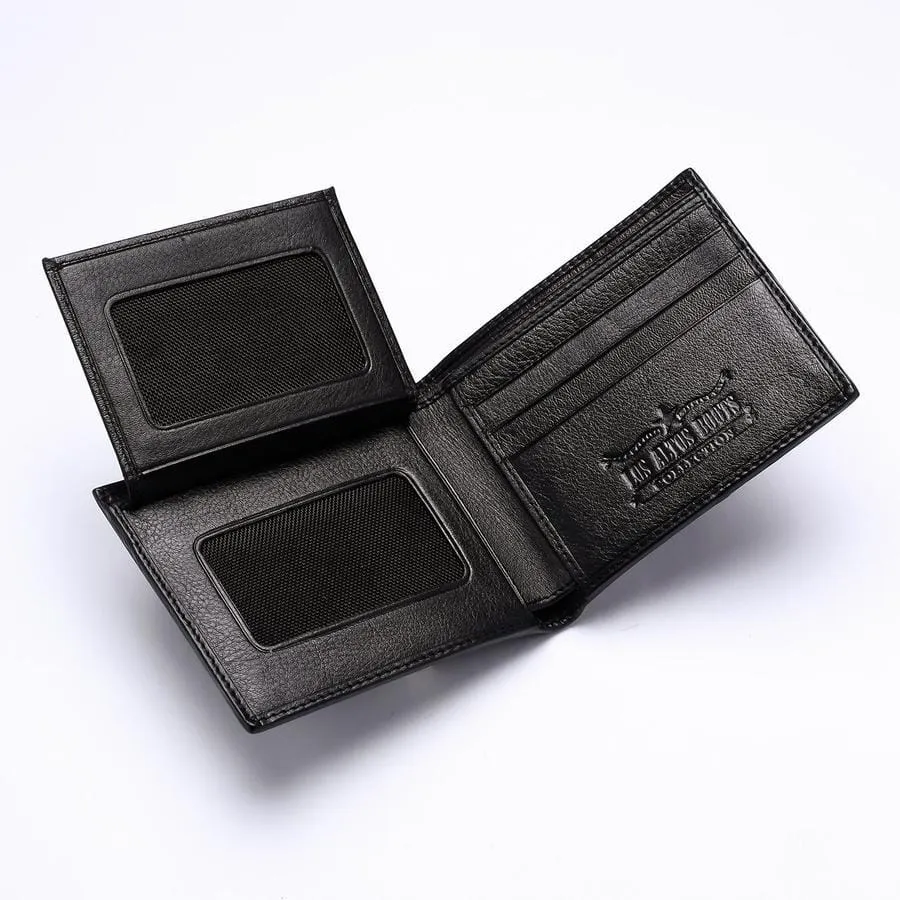 Row Black Stingray Leather Wallet