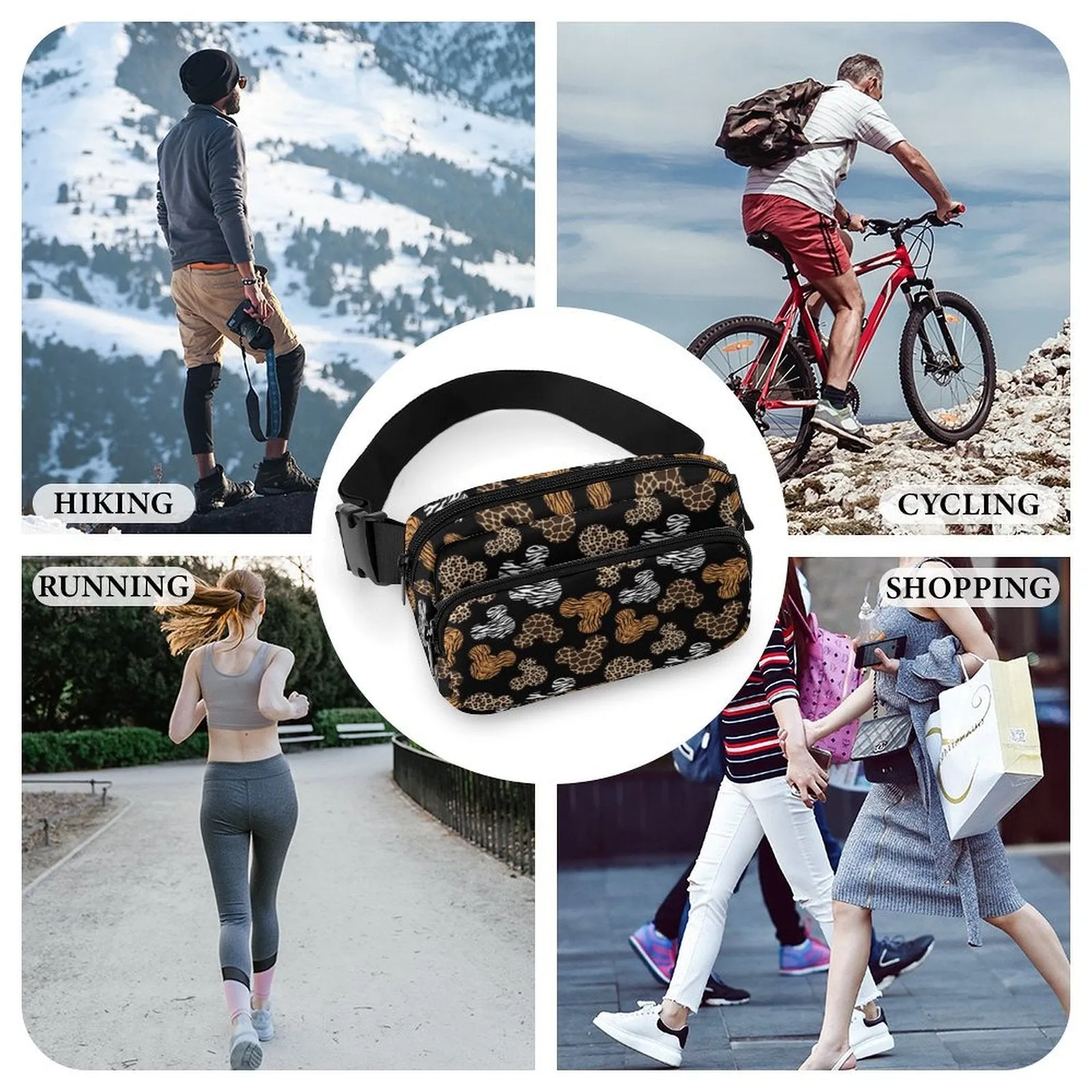 Safari Mouse Fanny Pack- PREORDER