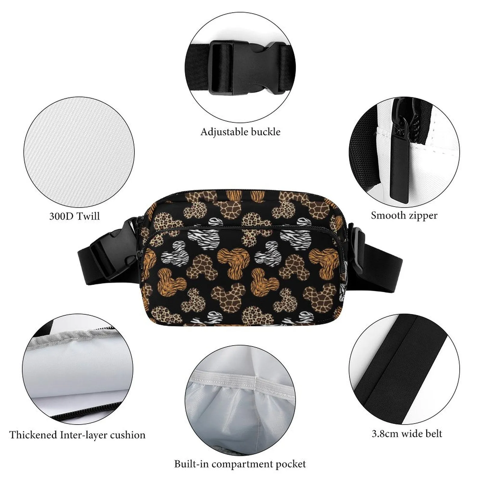 Safari Mouse Fanny Pack- PREORDER