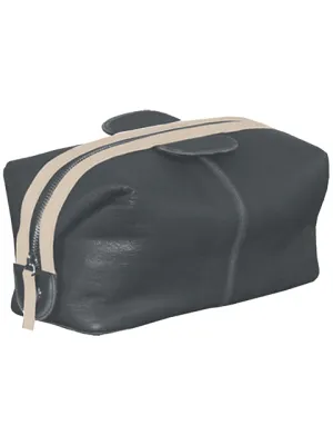 Scully Leather Dopp Shave Kit Bag