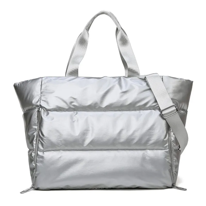 Silver Tote bag