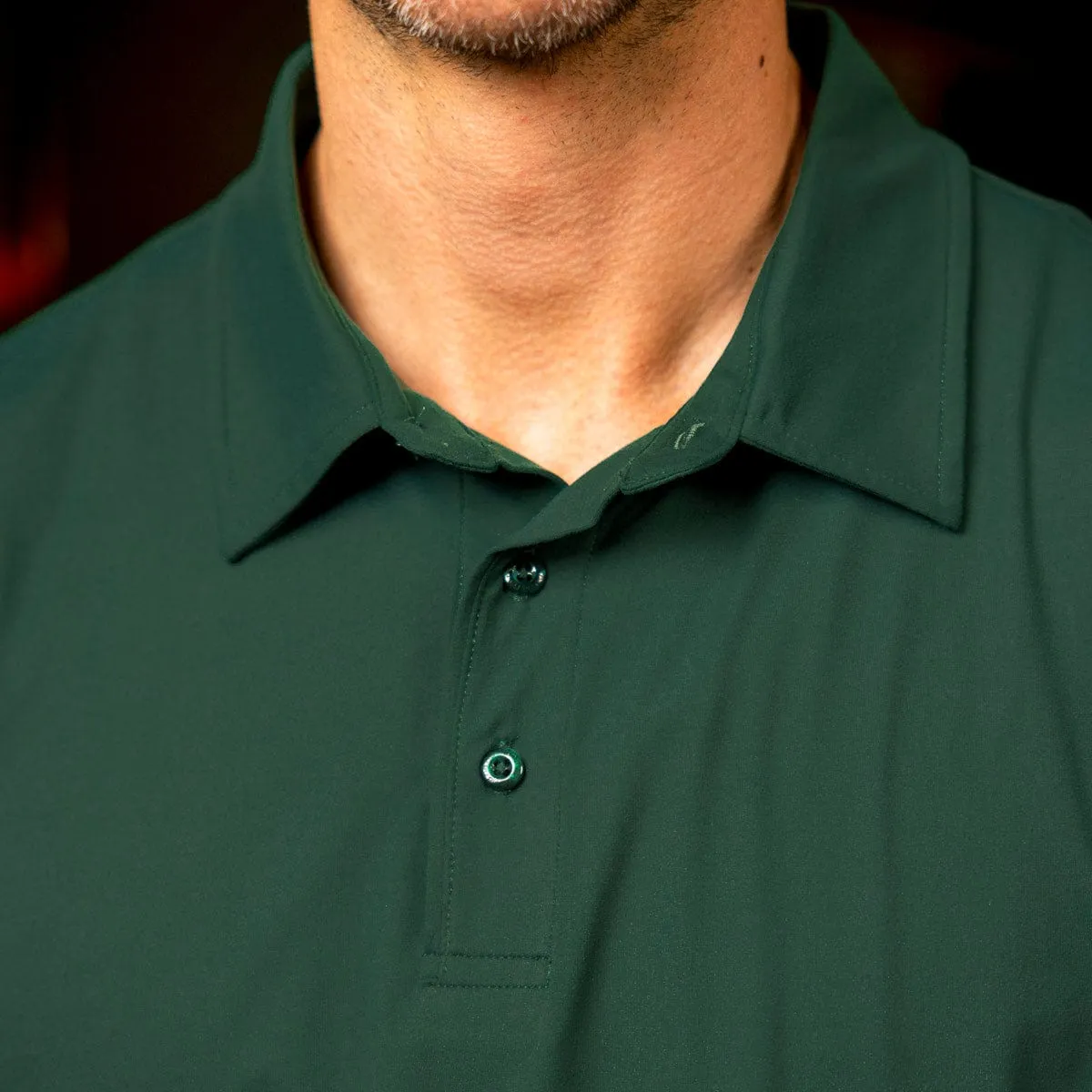 Smoke Pine – Commuter Long Sleeve Polo