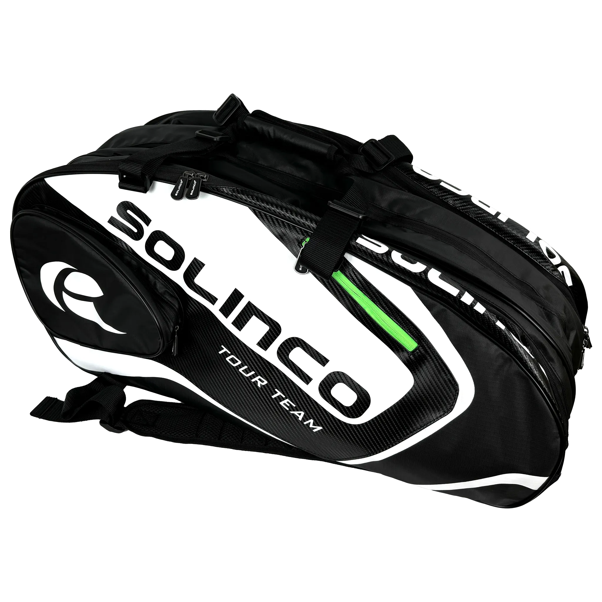 Solinco 15-Pack Tour Bag Green Lining