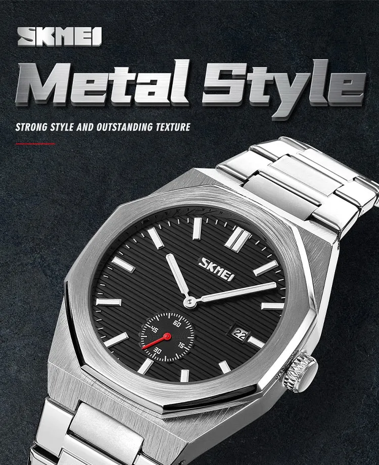 Stylish Business Class Waterproof SKMEI Watch | SKMEI 64