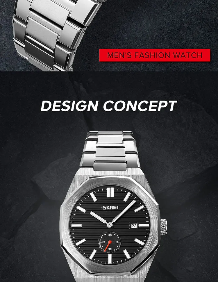 Stylish Business Class Waterproof SKMEI Watch | SKMEI 64