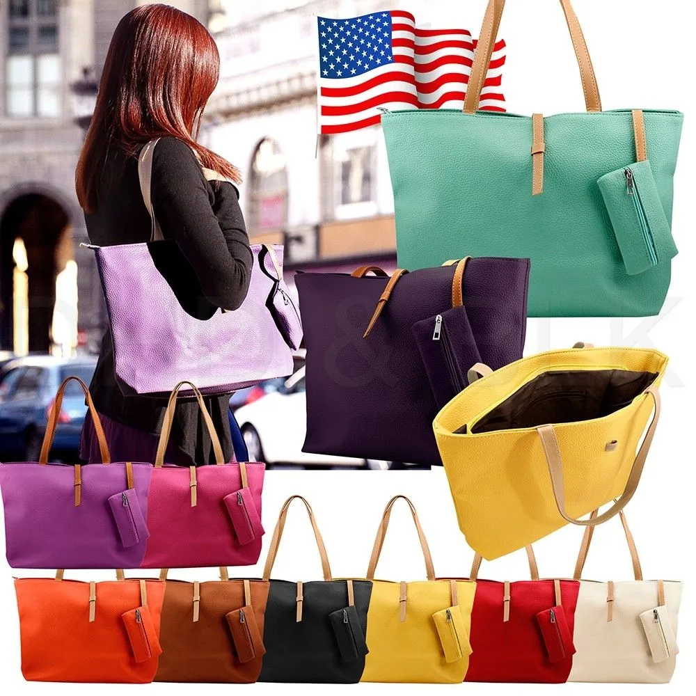Stylish Faux Leather Fashion Messenger Ladies Handbag