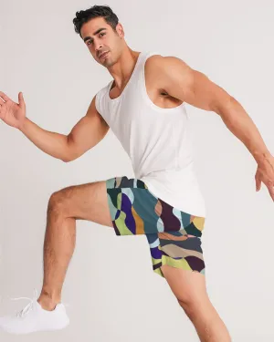 Summer Garden Masculine Jogger Shorts