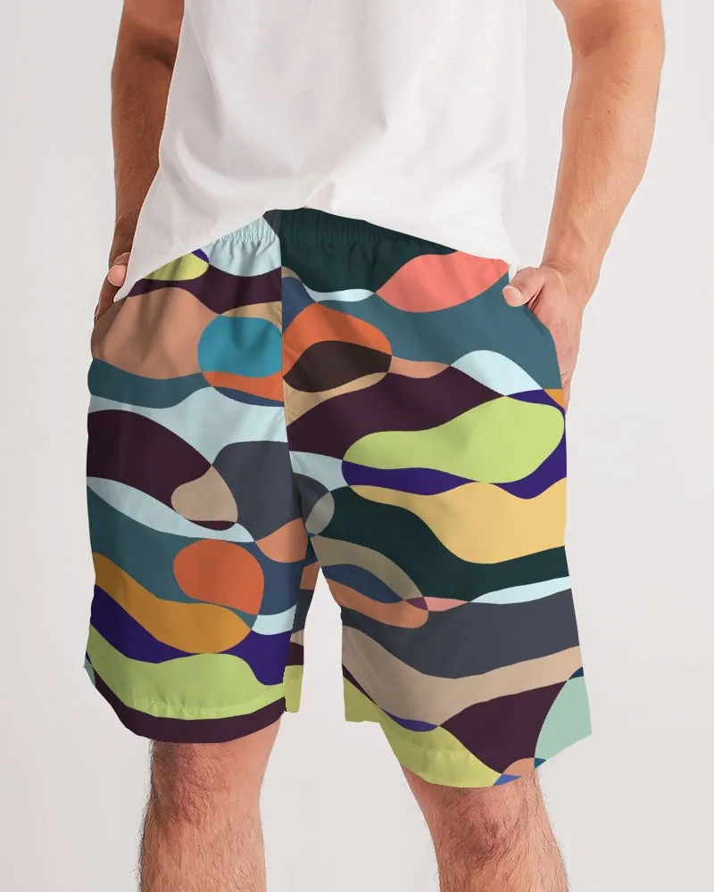 Summer Garden Masculine Jogger Shorts