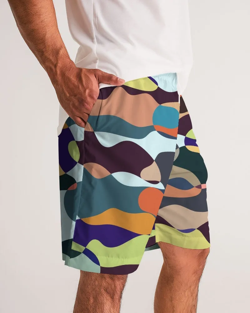 Summer Garden Masculine Jogger Shorts