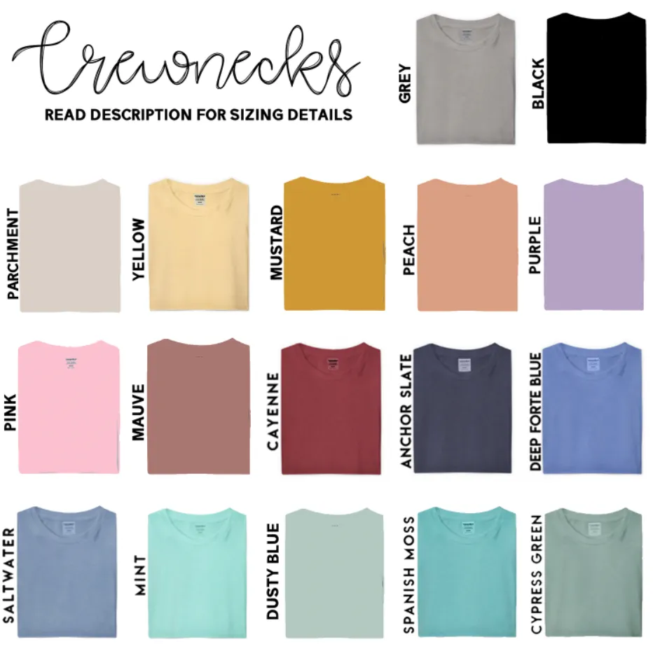 Support Students in FFA Crewneck (S-4XL) - Multiple Colors!