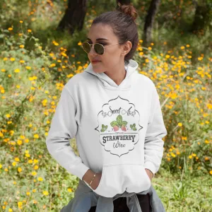 Sweet as Strawberry Wine Gildan Hoodie – Perfect for Cozy, Laid-Back Days