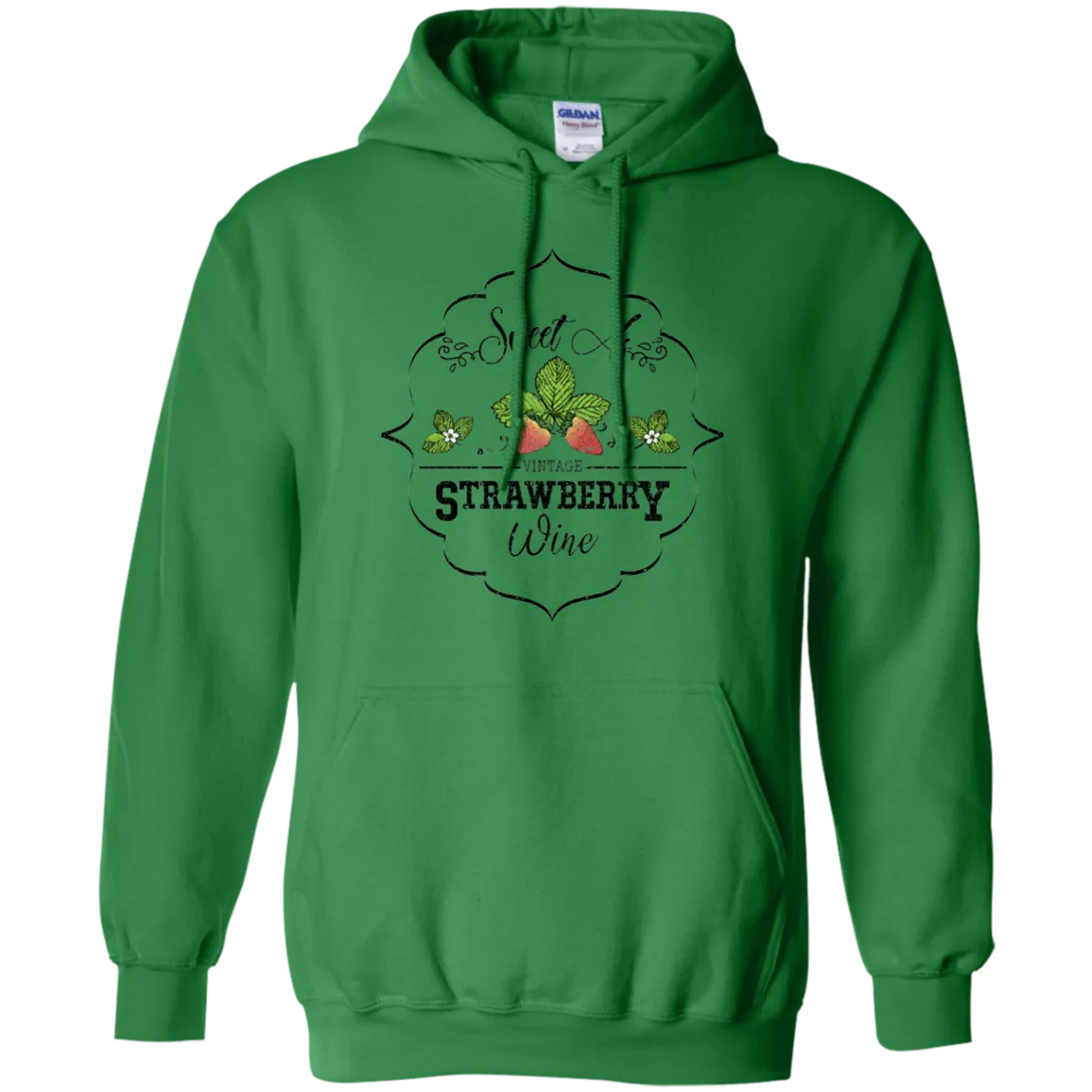 Sweet as Strawberry Wine Gildan Hoodie – Perfect for Cozy, Laid-Back Days