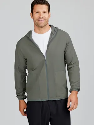Swift Lightweight Hooded Windbreaker Jacket