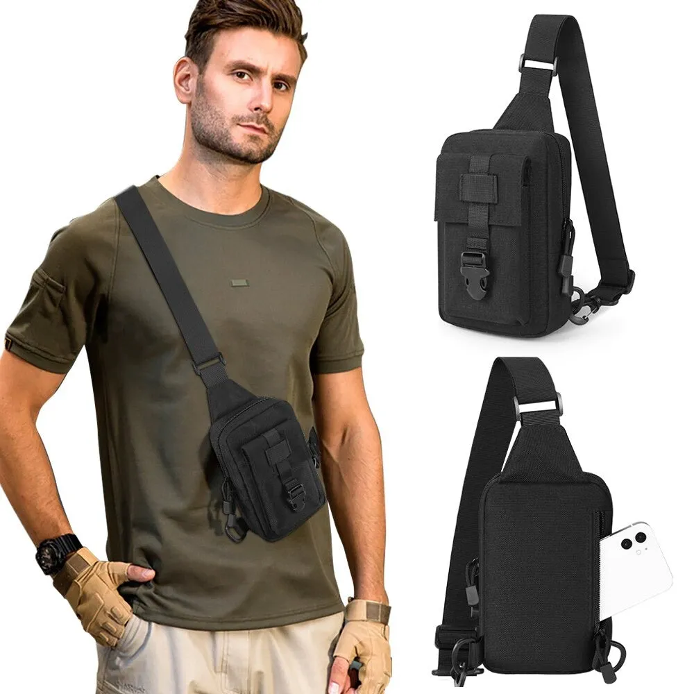 Tactical Chest Crossbody Men's Bag for Everyday Travel