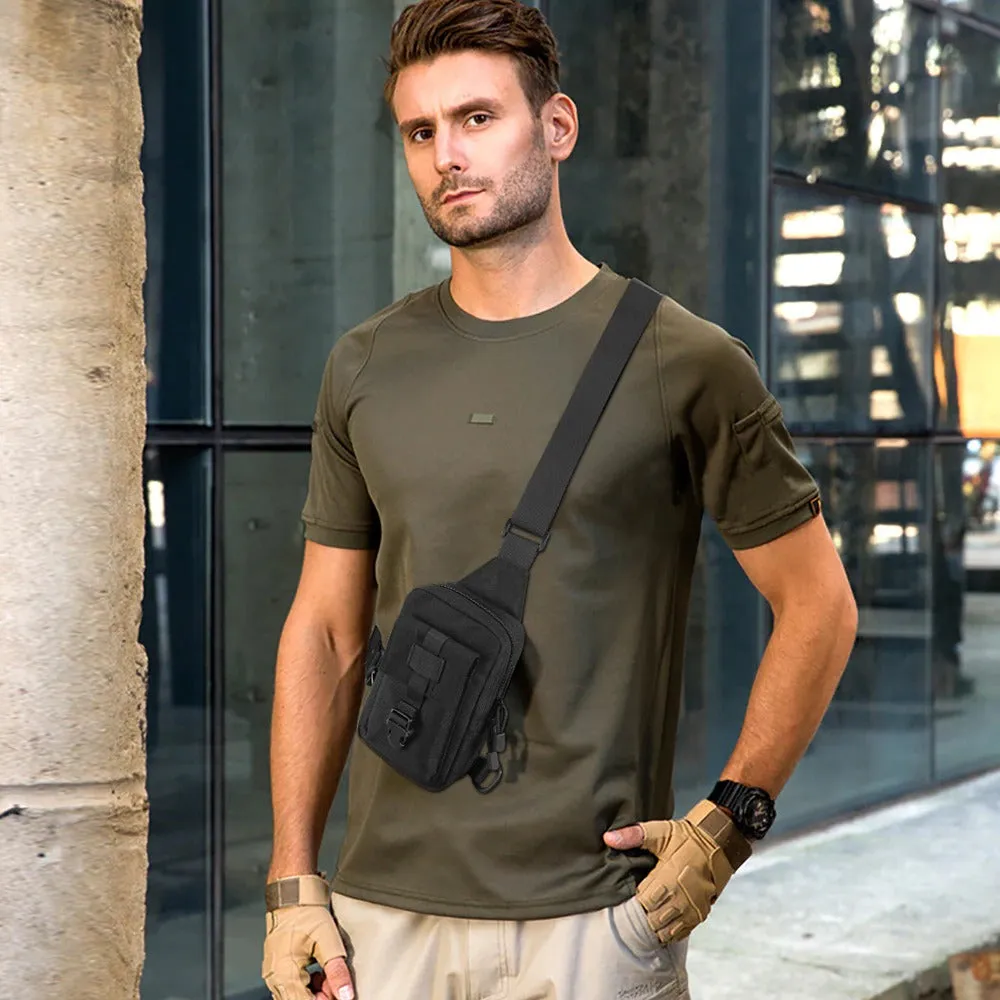Tactical Chest Crossbody Men's Bag for Everyday Travel