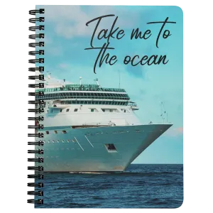 Take Me To The Ocean | Travel Notebook | Travel Journal | World Travel