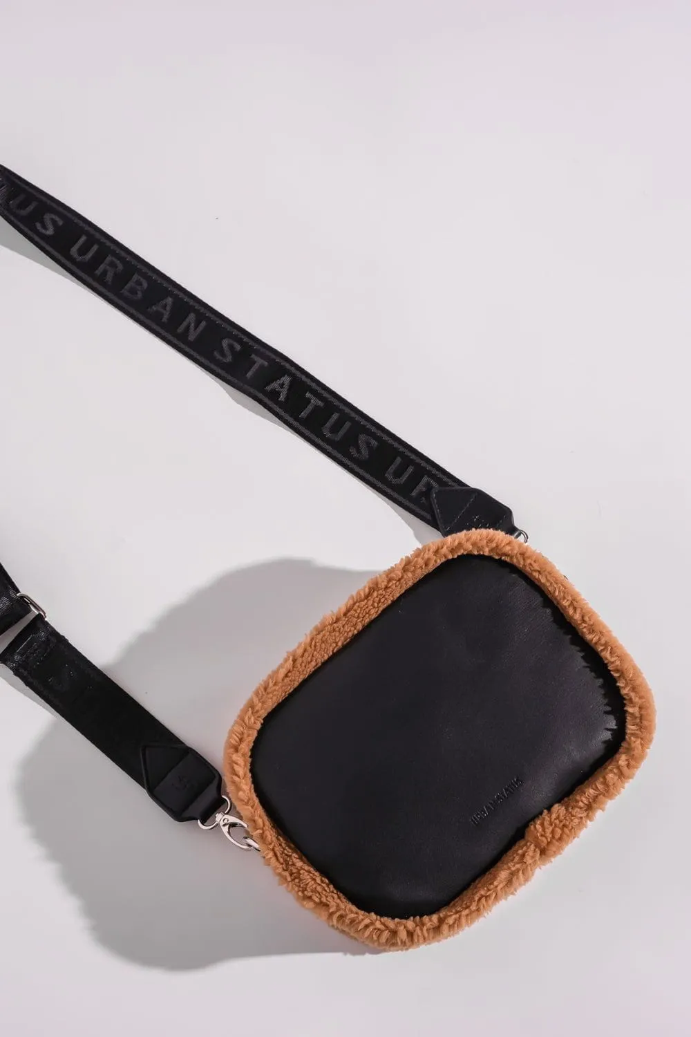 The Bond Shearling Cross-body - Caramel