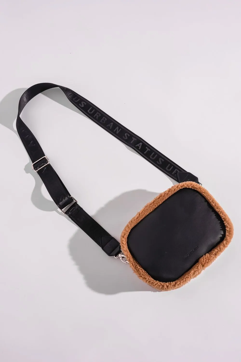 The Bond Shearling Cross-body - Caramel
