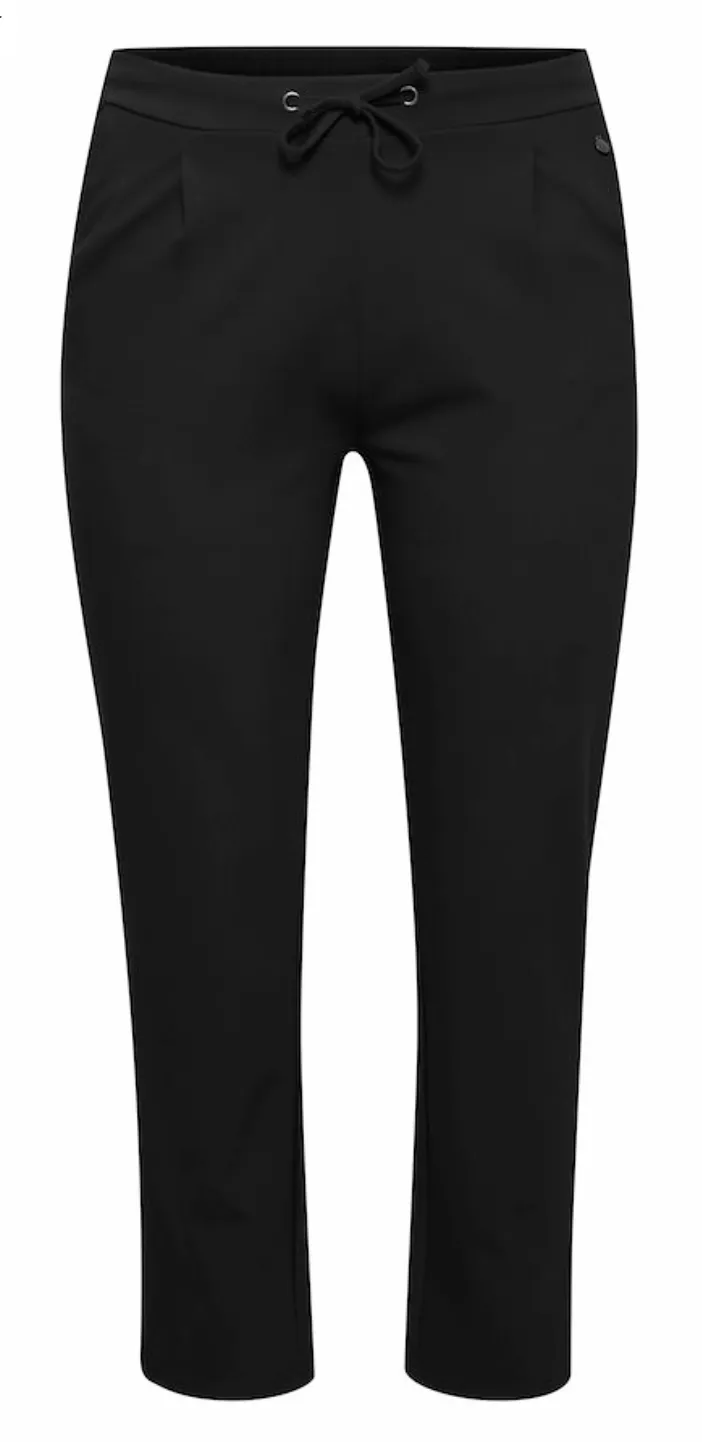 The Deidra Dressy Casual Pant - Black - PLUS