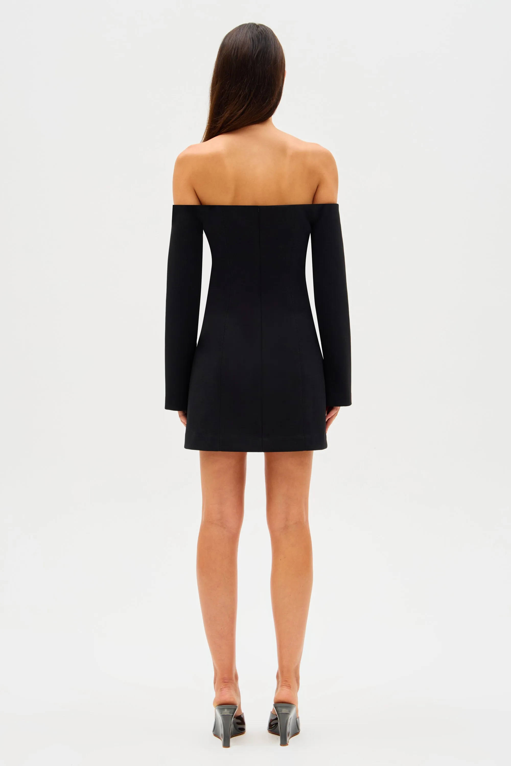 TIAAN CREPE MINI DRESS
