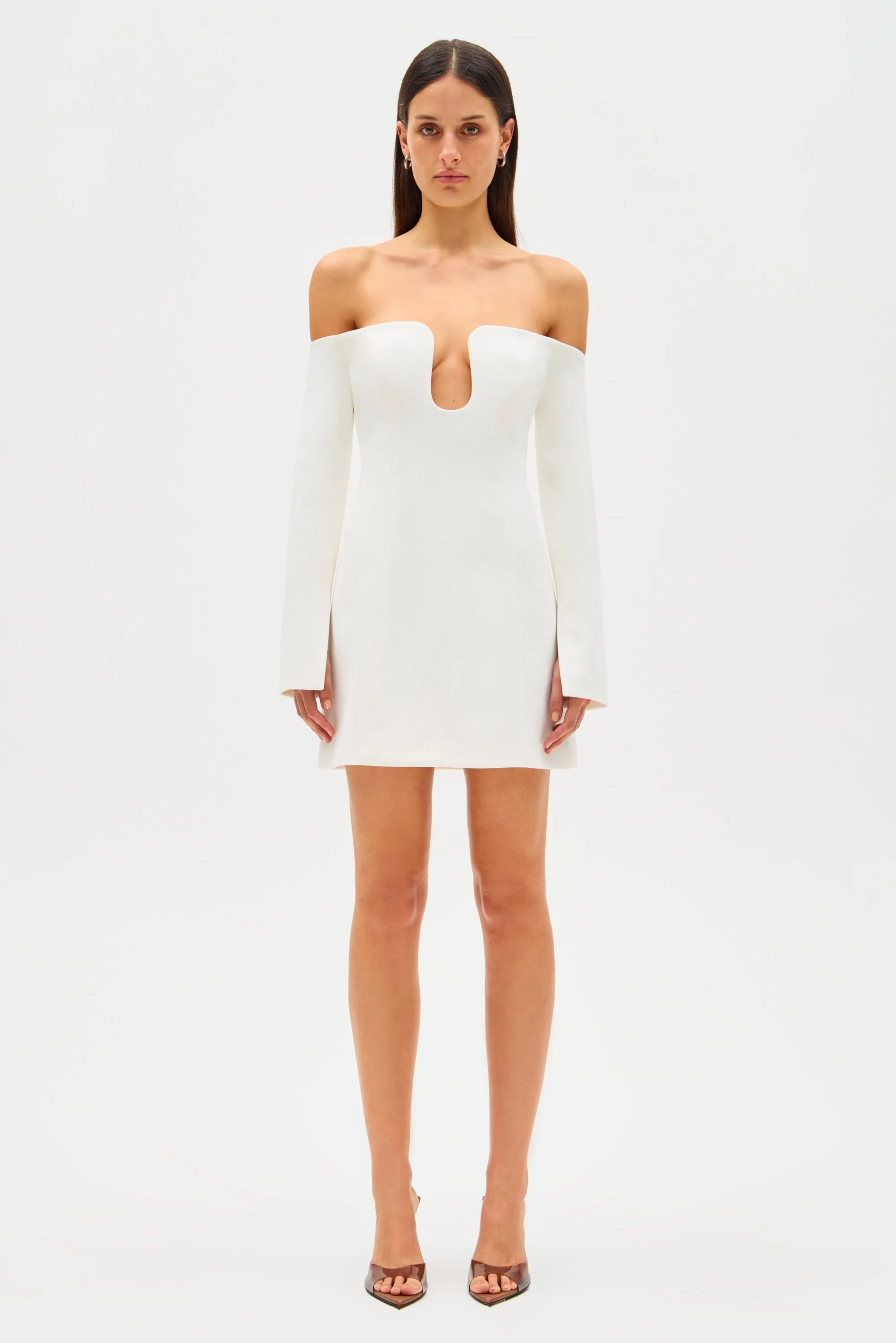 TIAAN CREPE MINI DRESS