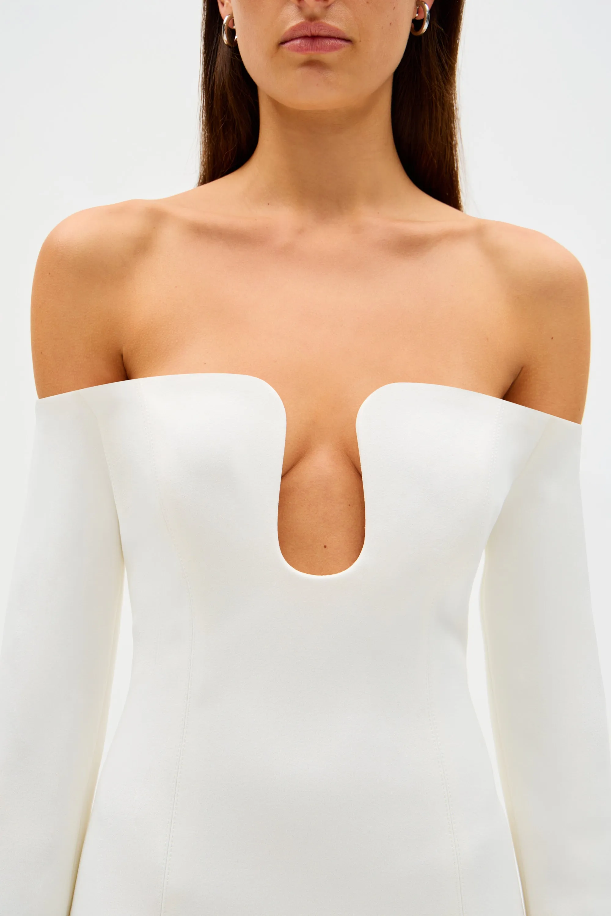 TIAAN CREPE MINI DRESS