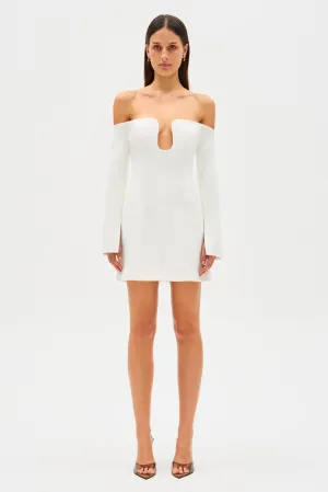 TIAAN CREPE MINI DRESS