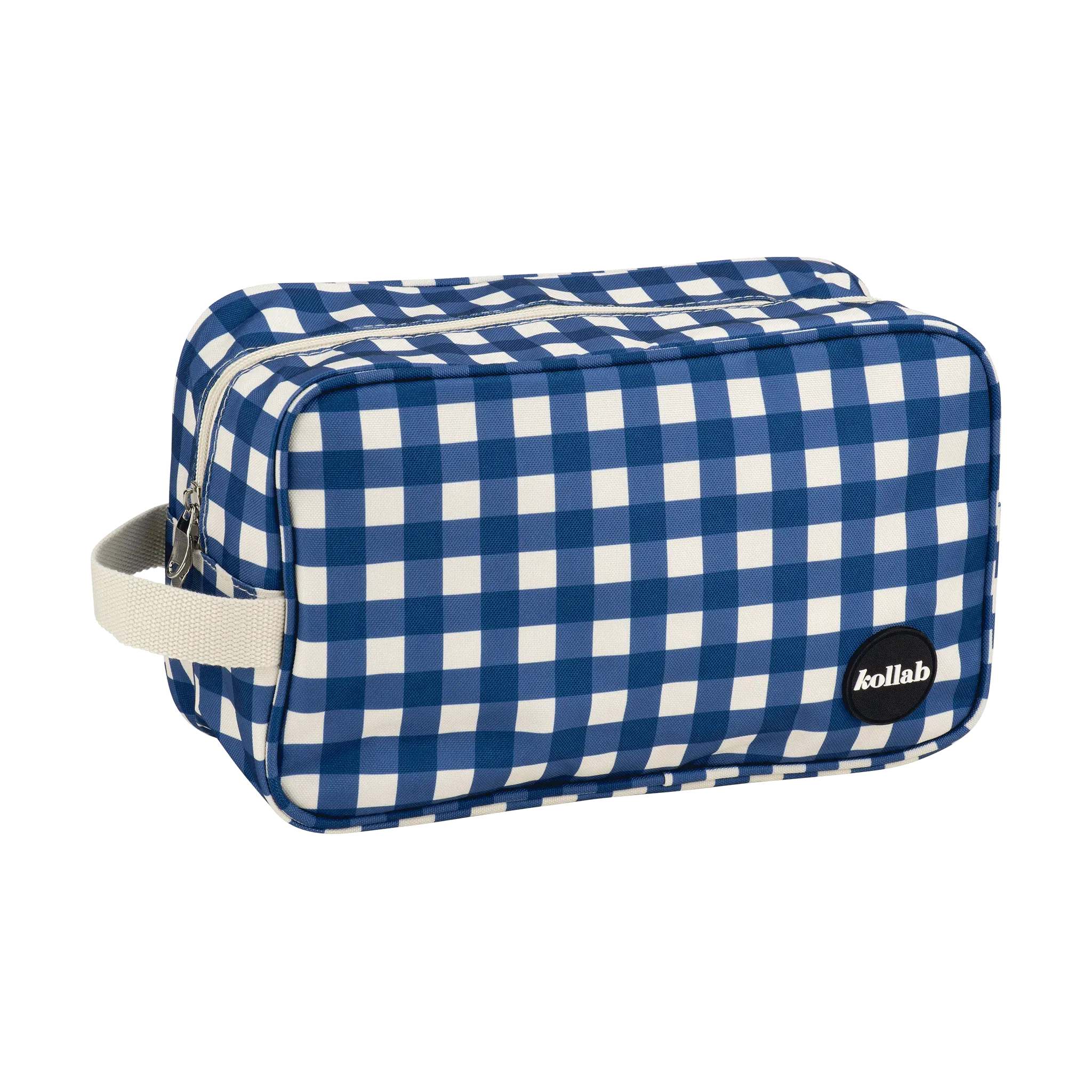 Travel Bag Blue Check