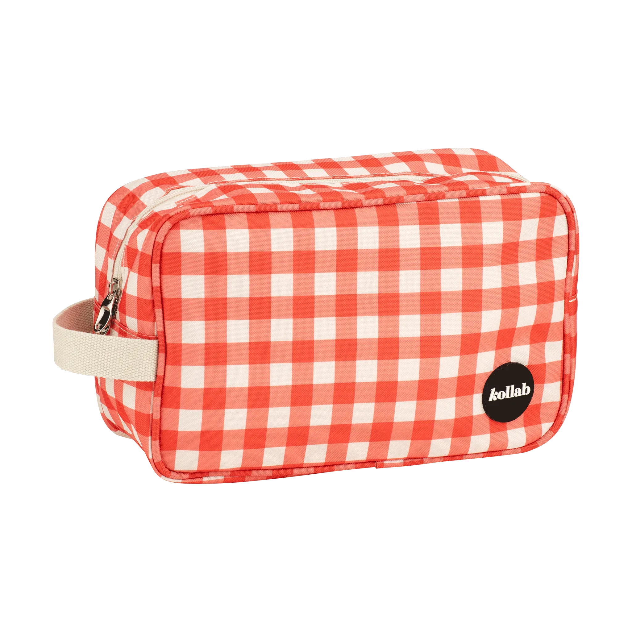 Travel Bag Red Check
