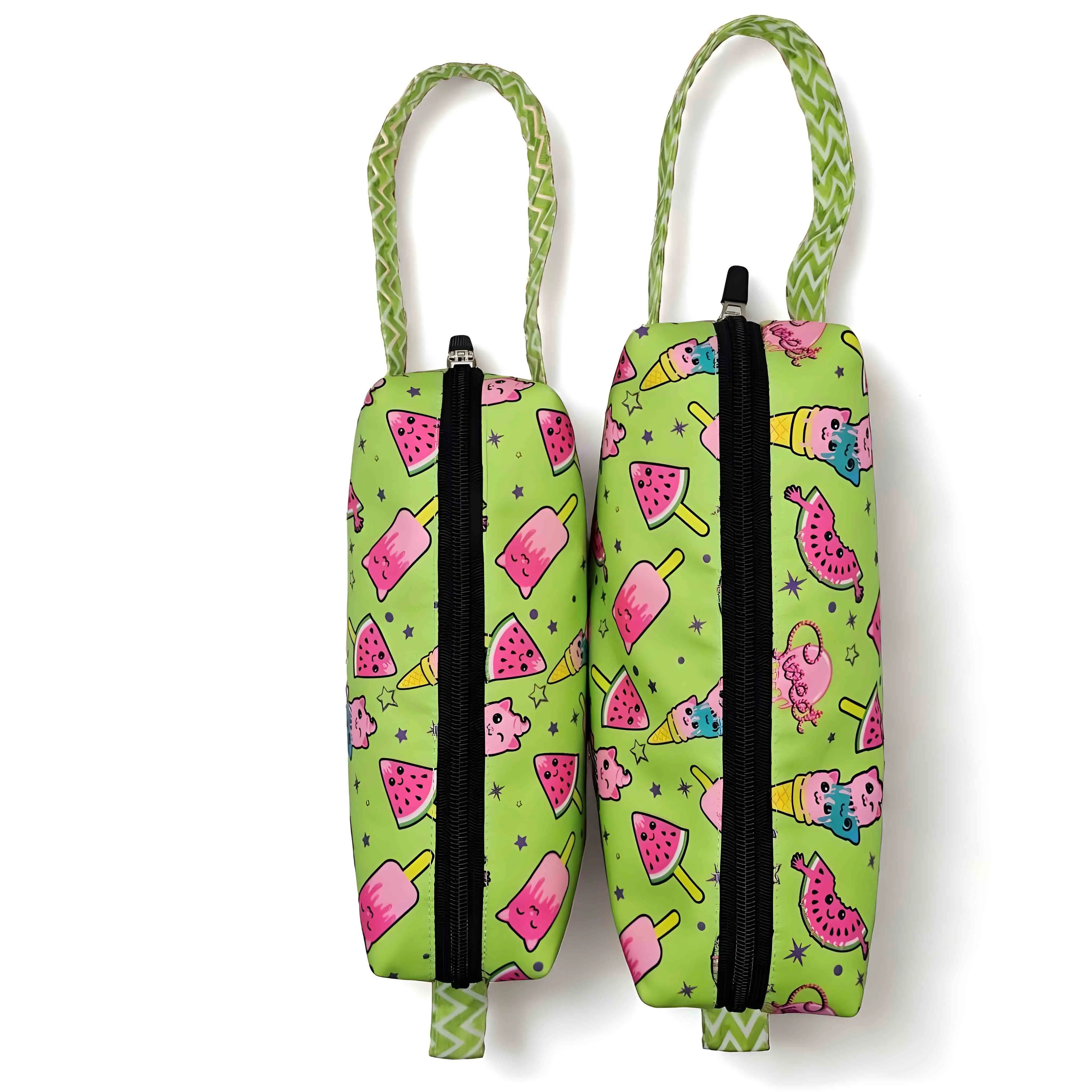 Tropical Bliss Print Swimming Bag Combo