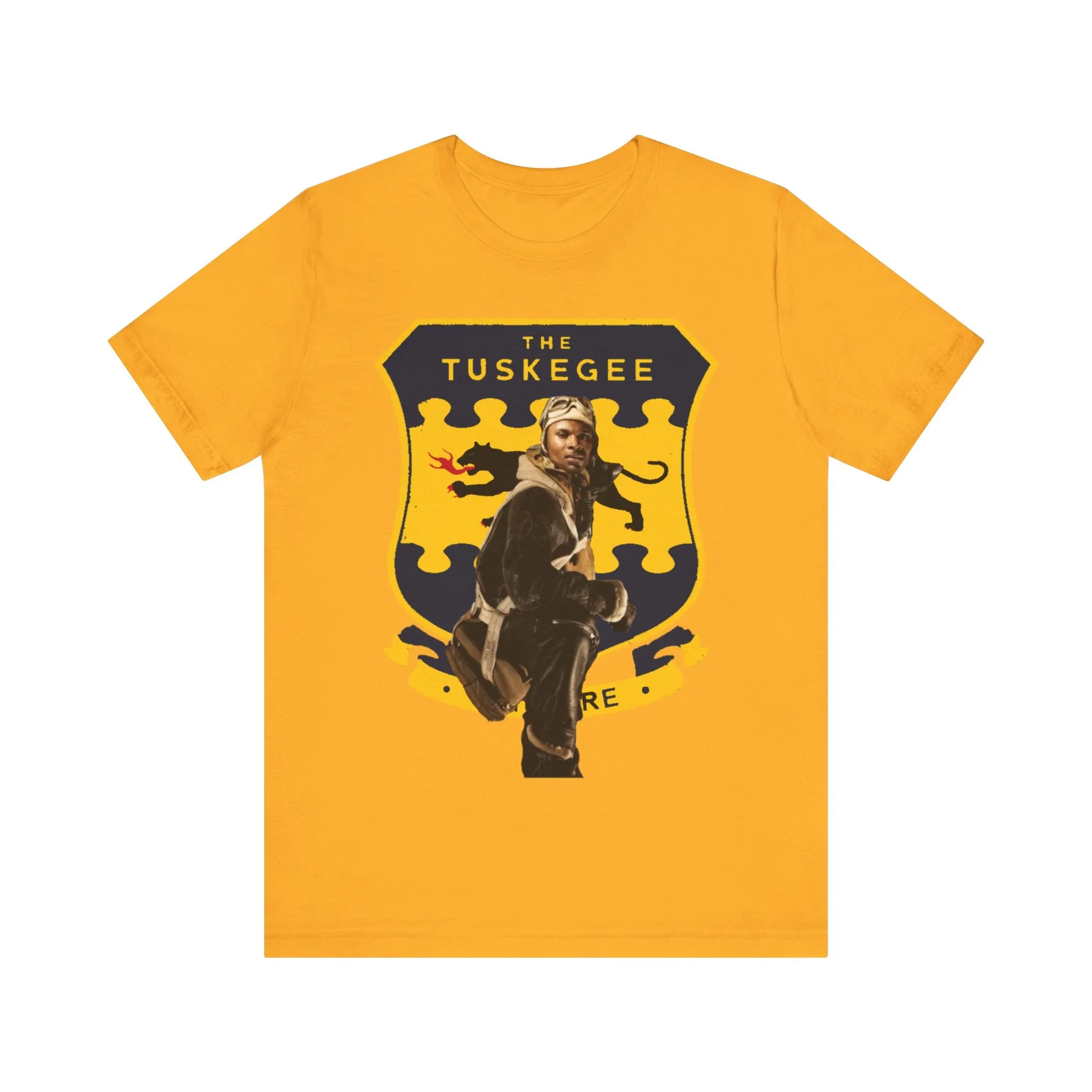 Tuskegee Airmen/Shield: Unisex Jersey Tee