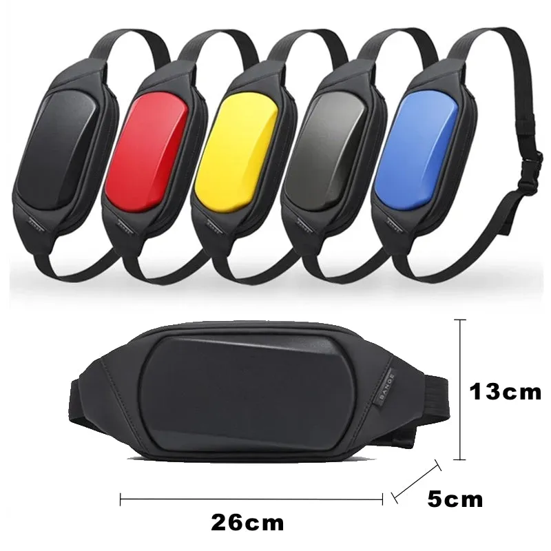 Unisex Casual Mini Hard Shell Chest Bag