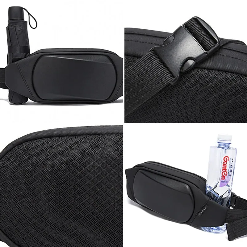 Unisex Casual Mini Hard Shell Chest Bag
